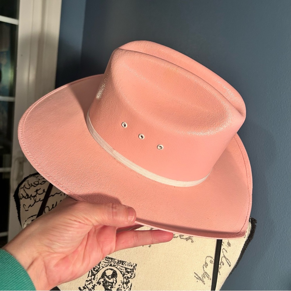 Double S western Pink Cowboy Hat - Picture 4 of 15